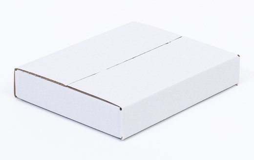 Karton klapowy 250x200x50mm 3W B 360g/m2 Biały Zestaw palet 4320 szt.