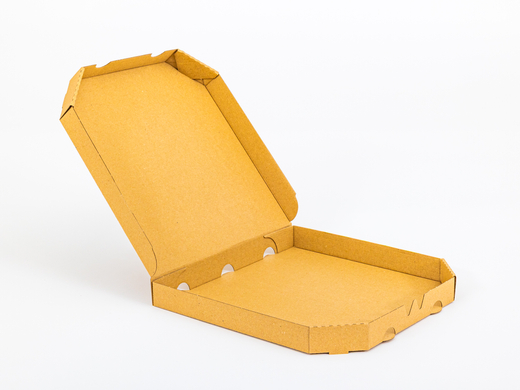 Karton na pizzę 320x320x40mm 3W E 380g/m2 Szary Zestaw palet 11250 szt.