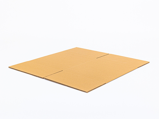 Karton klapowy na koła 520x520x550mm 5W BC 690g/m2 Szary Paleta 160 szt.