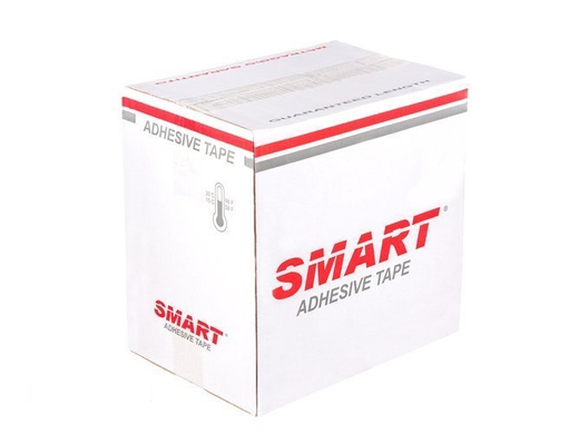 Taśma kauczukowa brązowa 48mm/60y (54m) SMART Paczka 180szt.
