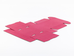 Malinowo-różowy karton fasonowy 200x200x80mm 3W B 390g/m2 Komplet 10 szt.