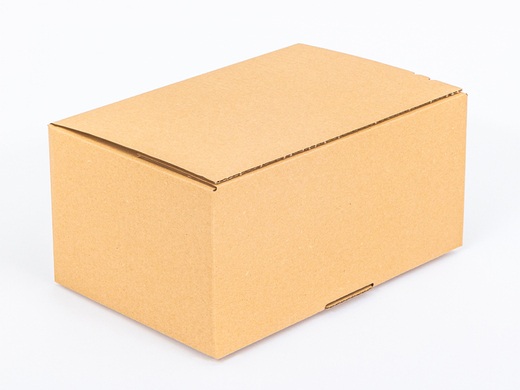 Karton fasonowy z paskiem klejowym i tasiemką zrywającą 300x200x150mm 3W B 320g/m2 Szary Paleta 1560 szt.