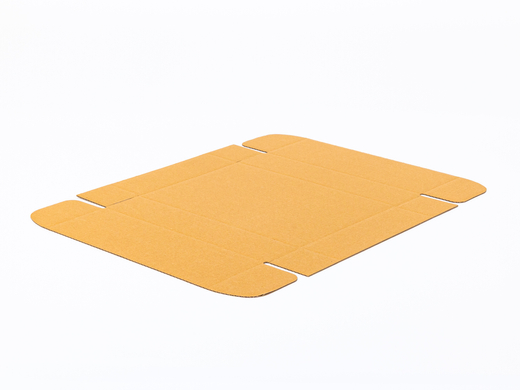 Karton fasonowy 350x250x80mm 3W B 380g/m2 Szary Paleta 1480 szt.