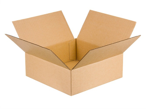 Karton klapowy 500x500x100mm 3W B 420g/m2 Szary Komplet 10 szt.