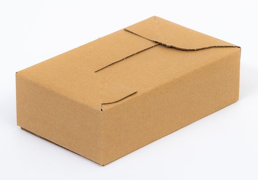 Karton fasonowy z paskiem klejowym i tasiemką zrywającą 250x150x80mm 3W B 380g/m2 Szary Zestaw palet 12000 szt.