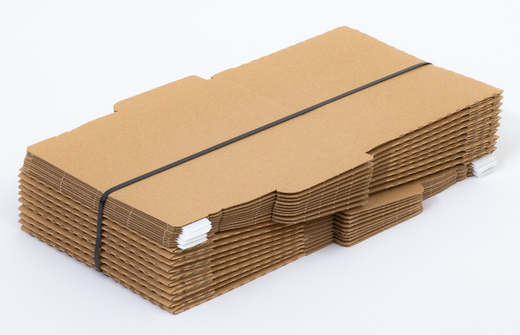 Karton fasonowy z paskiem klejowym i tasiemką zrywającą 200x150x20mm 3W E 310g/m2 Szary Poczta Polska List S Komplet 20 szt.