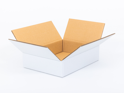 Karton klapowy 400x300x110mm 5W BC 580g/m2 Biały Komplet 20 szt.