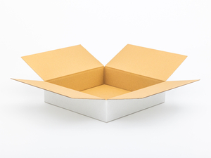 Karton klapowy 400x400x100mm 3W B 360g/m2 Biały Komplet 20 szt.