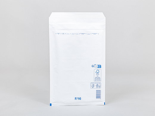 Koperty bąbelkowe białe F16 VP 240x350mm Komplet 100 szt.