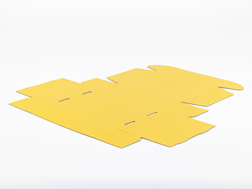 Żółty karton fasonowy 360x260x110mm 3W B 390g/m2 Komplet 10 szt.