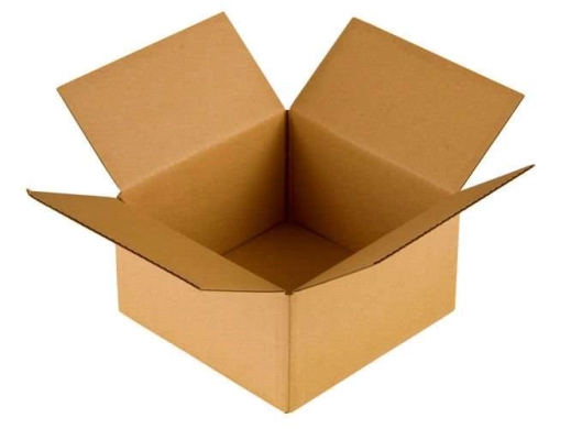 Karton klapowy 450x450x300mm 3W B 420g/m2 Szary Poczta Polska Paczka A Komplet 10 szt.