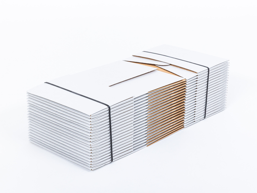 Karton fasonowy 250x200x150mm 3W E 350g/m2 Biały Paleta 1680 szt.