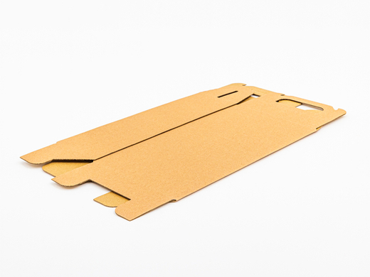 Brązowy karton ozdobny z rączką na 2 butelki wina 170x90x340 mm 4W FE 450g/m² Komplet 10 szt.