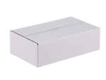 Karton klapowy 250x150x80mm 3W B 400g/m2 Biały-Biały Komplet 20 szt.