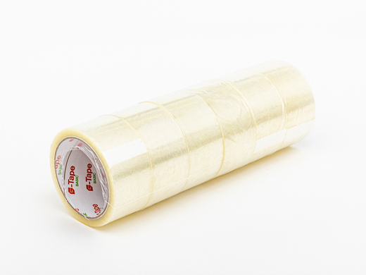 Taśma akrylowa przezroczysta G-Tape Basic 48mm/60m Paczka 36 szt.