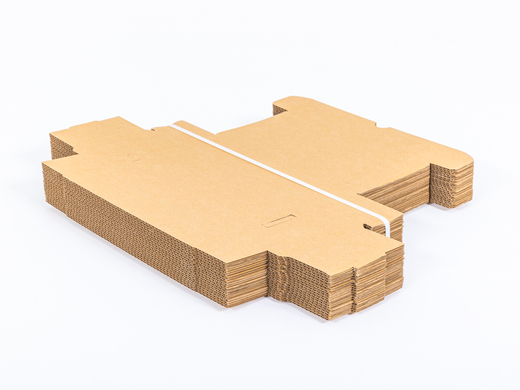 Karton fasonowy 260x130x65mm 3W B 380g/m2 Szary Paczka 240 szt.