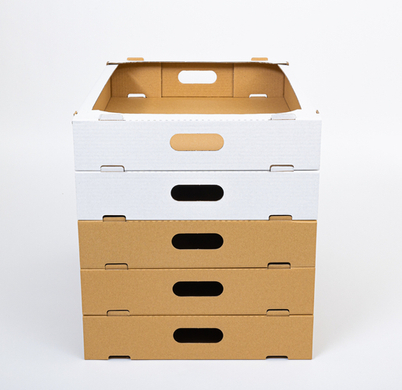 Karton na pączki 600x400x85mm wew. 3W B 380g/m2 Biały Komplet 10 szt.