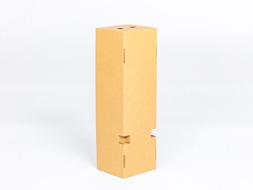 Karton wysyłkowy na sadzonki 100x100x350mm wew. 3W E 380g/m2 Szary Paleta 2300 szt.