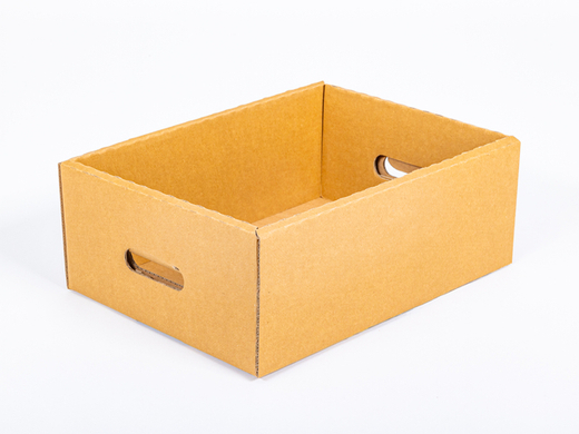 Skrzynka magazynowa tekturowa 400x300x150mm 5W EB 580g/m2 Szara Paleta 450 szt.