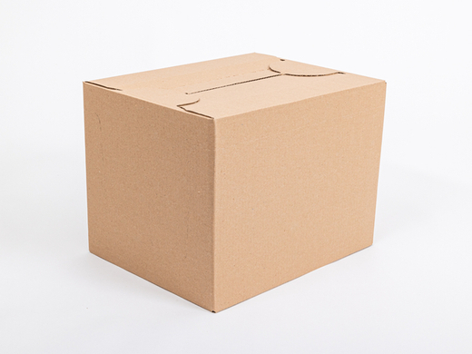 Karton klapowy 375x295x285mm 3W B 320g/m2 Szary Paleta 1440 szt.