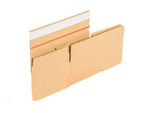 Karton fasonowy z paskiem klejowym i tasiemką zrywającą 250x150x100mm 3W B 320g/m2 Szary Paleta 2600 szt.