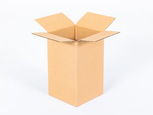 Karton klapowy 150x150x250mm wew. 3W B 320g/m2 Szary Komplet 20 szt.