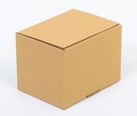 Karton fasonowy z paskiem klejowym i tasiemką zrywającą 200x150x150mm 3W B 380g/m2 Szary Paleta 2610 szt.