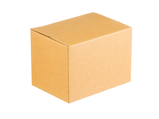 Karton klapowy 255x225x255mm 3W B 380g/m2 Szary Paczka 140 szt.