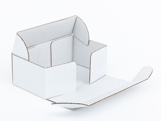 Karton fasonowy 200x120x80mm 3W B 400g/m2 Biały-Biały Komplet 20 szt.