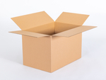 Karton klapowy 600x400x400mm 3W B 320g/m2 Szary Pocztex L FSC Mix