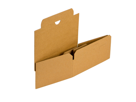 Karton fasonowy 180x100x70mm 3W E 340g/m2 Szary Zestaw palet 13440 szt.