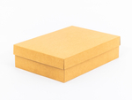 Brązowe pudełko z wieczkiem pokrywką 350x250x90mm wew. 3W E 390g/m2 Paczka 180 szt.