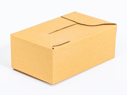 Karton fasonowy z paskiem klejowym i tasiemką zrywającą 250x150x100mm 3W B 320g/m2 Szary Zestaw palet 7800 szt.