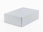 Srebrny karton fasonowy 360x260x110mm 3W B 390g/m2 Komplet 10 szt.