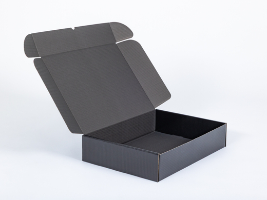 Czarny karton fasonowy 470x350x100mm wew. 3W B 410g/m2 FSC Mix Komplet 10 szt.