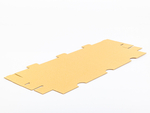 Tuba tekturowa kwadratowa 750x70x70mm wew. 3W B 420g/m2 Szara Komplet 10 szt.