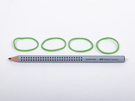 Gumki recepturki 40mm 1.5/1.5 Zielone op. 1 kg