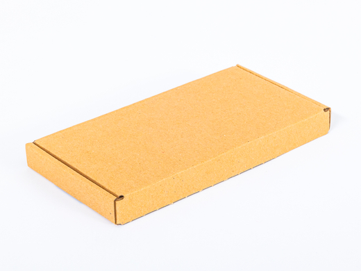 Karton fasonowy 200x100x20mm 3W E 340g/m2 Szary Paleta 16320 szt.