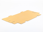 Tuba tekturowa kwadratowa 640x80x80mm wew. 3W B 420g/m2 Szara Paleta 1800 szt.