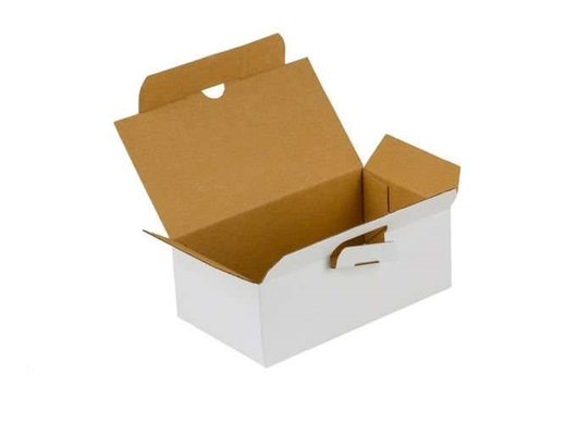 Karton fasonowy 180x100x70mm 3W E 410g/m2 Biały Komplet 20 szt.