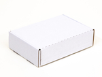 Karton fasonowy z paskiem klejowym i tasiemką zrywającą 200x120x80mm 3W B 360g/m2 Biały Paczka 280 szt.