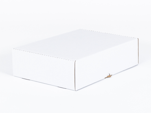 Karton fasonowy 405x300x110mm wew. 3W B 380g/m2 Biały Paczka 80 szt.