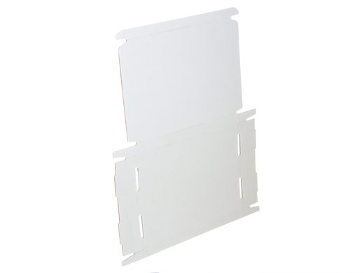 Karton fasonowy 200x150x20mm wew. 3W E 370g/m2 Biały Poczta Polska List S Paleta 10800 szt.