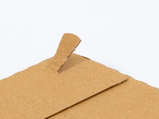 Karton fasonowy z paskiem klejowym i tasiemką zrywającą 200x150x20mm 3W E 310g/m2 Szary Poczta Polska List S Komplet 20 szt.