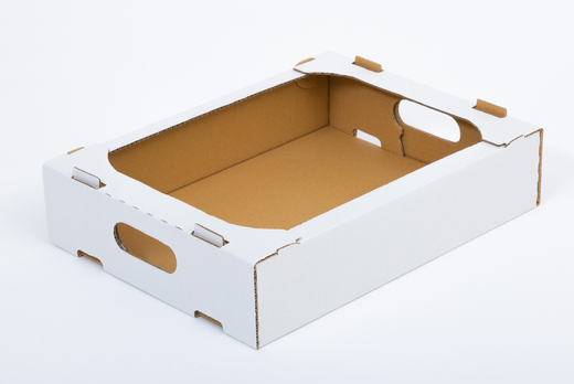 Karton na pączki 400x300x85mm wew. 3W B 360g/m2 Biały Komplet 50 szt.