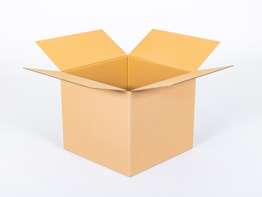 Karton klapowy 400x400x350mm 5W EB 610g/m2 Szary Paleta 240 szt.