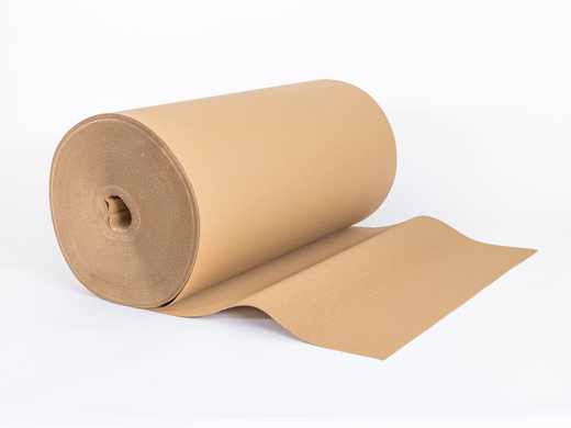 Tektura falista dwuwarstwowa w rolce 1m x 100mb 2W B 180g/m2 Paleta 8 szt.