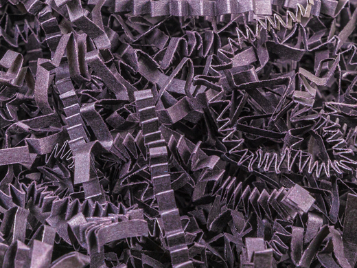 Wypełniacz do paczek PakPak papierowy ekologiczny ozdobny Czarny / Karton 1kg Komplet 4 kartony