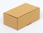 Karton fasonowy z paskiem klejowym i tasiemką zrywającą 200x120x80mm 3W B 320g/m2 Szary Paleta 4500 szt.
