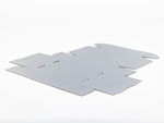 Srebrny karton fasonowy 360x260x110mm 3W B 390g/m2 Paleta 600 szt.